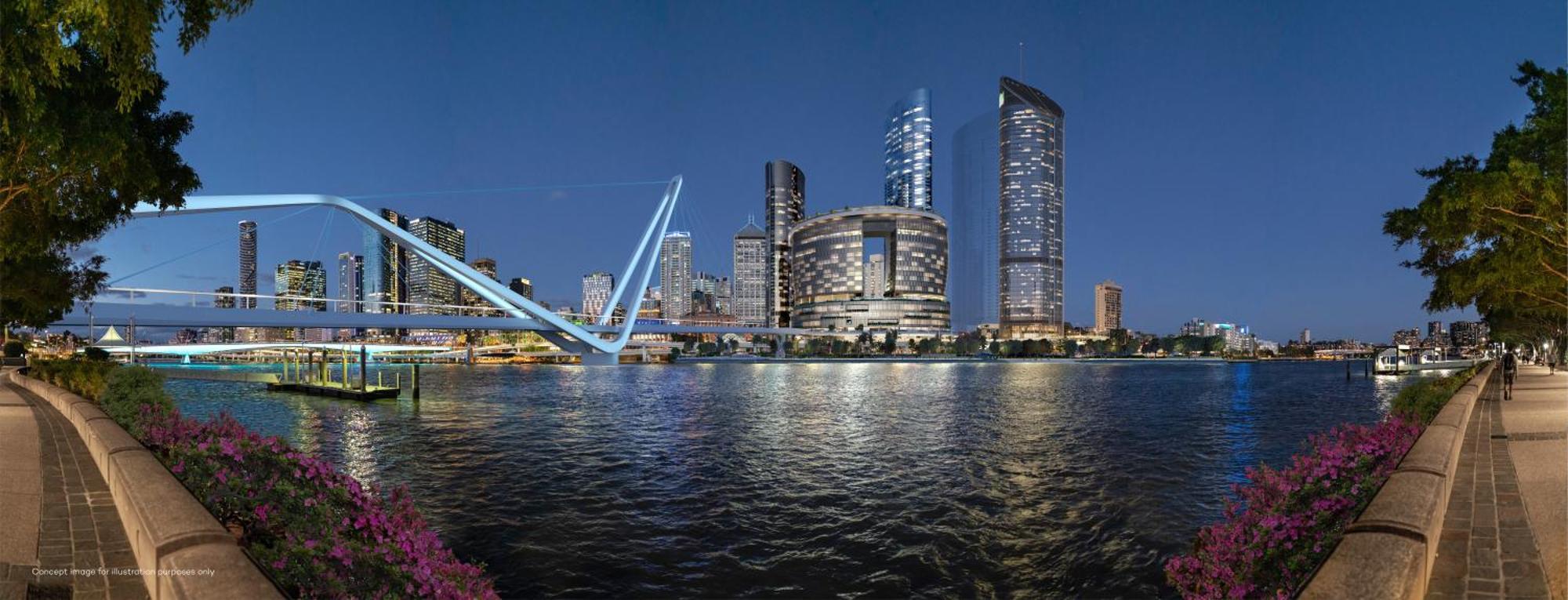 The Star Grand Brisbane Hotel Exterior foto
